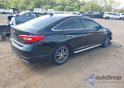 2015 Hyundai Sonata Sport 2.0T from USA, damaged, VIN 5NPE34AB1FH102357